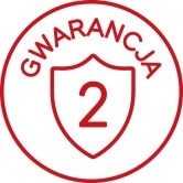 Gwarancja 2 lata na na pozostałe elementy baterii
